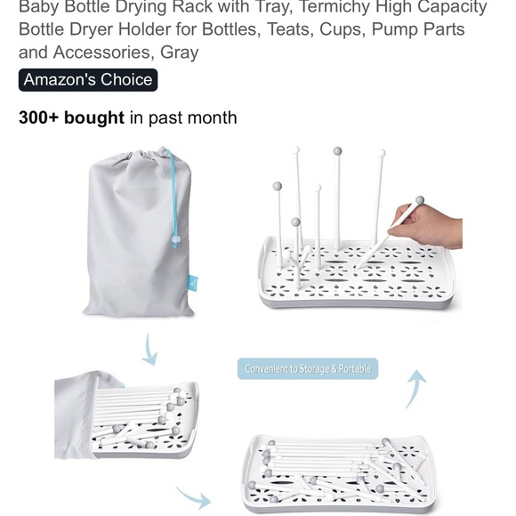 Baby Bottle Drying Rack - Picture 2 of 2